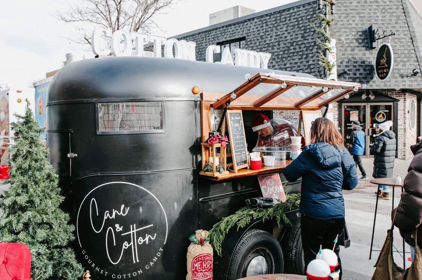 Coffee trailer warm-ups